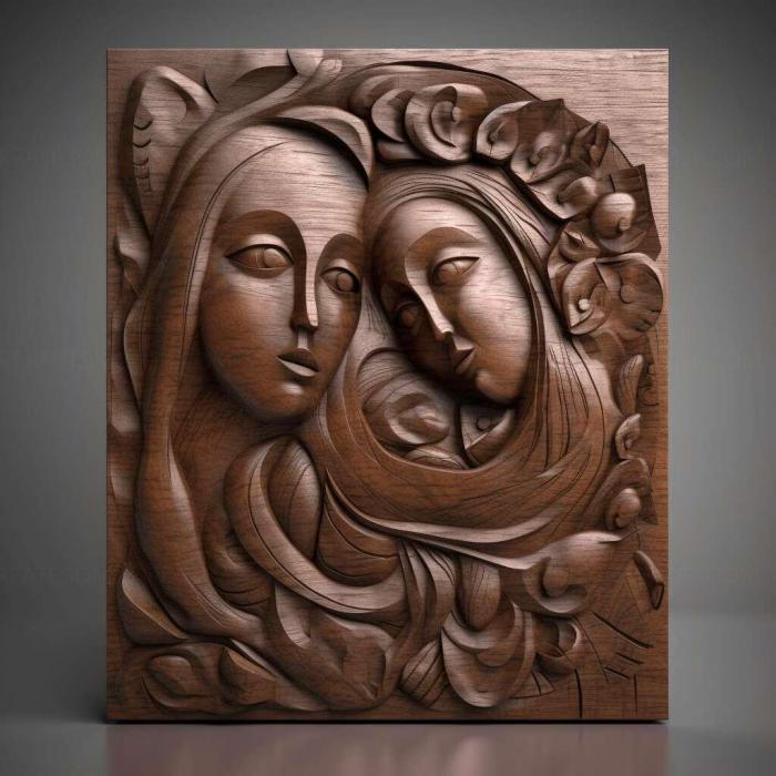 نموذج ثلاثي الأبعاد لآلة CNC 3D Art 